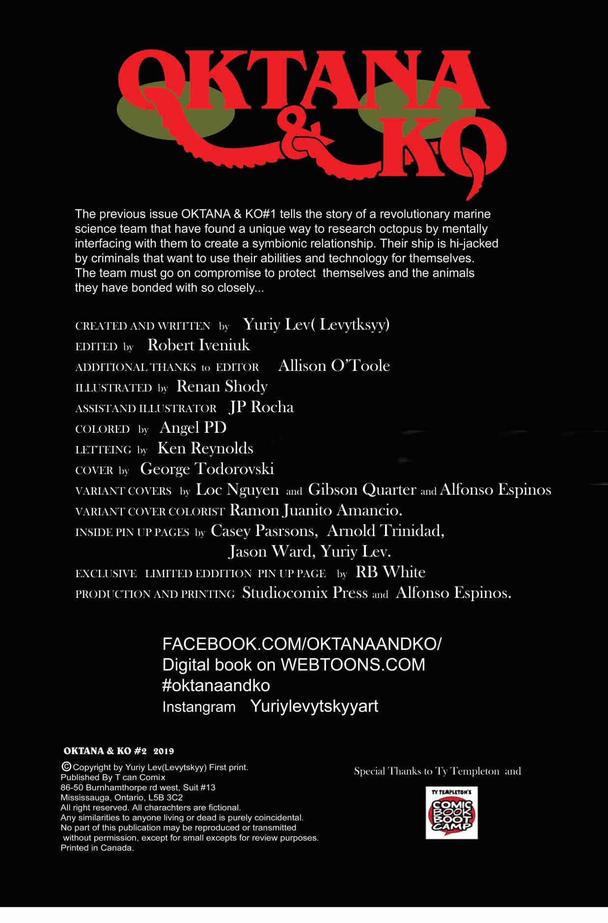 OKTANA & KO issue #2 preview