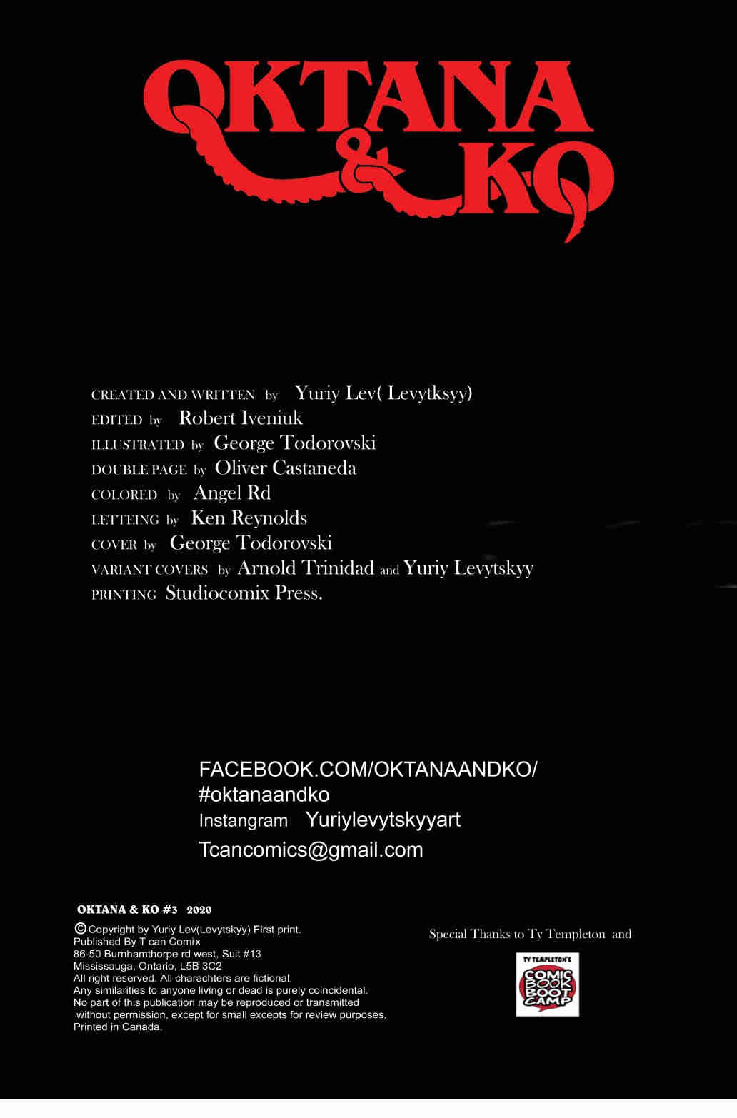 OKTANA & KO issue #3 preview